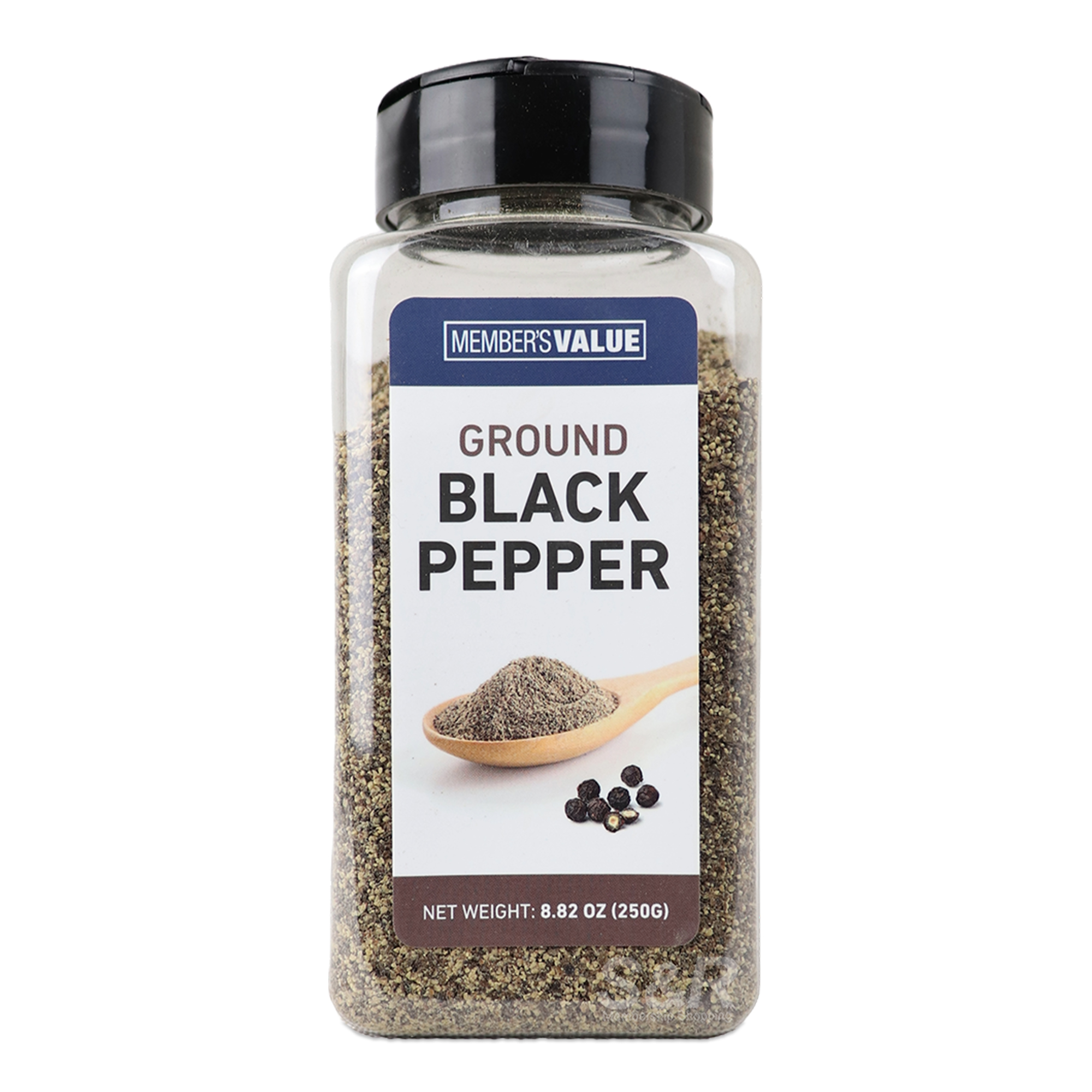 Member's Value Ground Black Pepper 250g